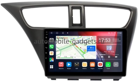 Honda Civic 9 5D 2011-2015 (левый руль, хэтчбэк) Canbox L-Line 4296-9-0108 на Android 10 (4G-SIM, 6/128, TS18, DSP, QLed) Honda Civic 9 5D 2011-2015 (левый руль, хэтчбэк) Canbox L-Line 4296-9-0108 на Android 10 (4G-SIM, 6/128, TS18, DSP, QLed)