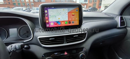 Штатная магнитола Canbox EVO 2K 5817-10-0609 для Hyundai Tucson 3 2018-2021 на Android 14 (4G-SIM, 4/64, DSP, QLed, AI, 360)