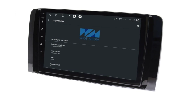 Штатная магнитола Mercedes-Benz R-class (W251) 2005 - 2011 Wide Media MT9250QT-2/32 тип 2