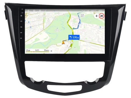 NaviPilot DROID10 ULTRA штатная магнитола для Nissan Qashqai II 2014+, X-Trail 2015+ (T32) на Android 10 с 6GB, DSP, 4G