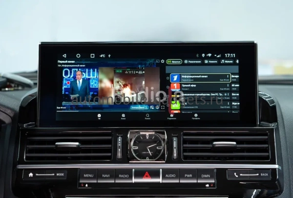 Radiola RDL-LC200H 106 монитор 12,3" для Toyota Land Cruiser 200 2015+ на Android 14 c 8GB, 4G