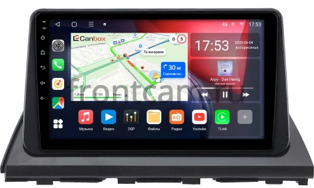 Штатная магнитола Honda Odyssey 5 2020-2024 (Тип 2, глянцевая) Canbox L-Line 4168-10-1133 на Android 10 (4G-SIM, 3/32, TS18, DSP, QLed)