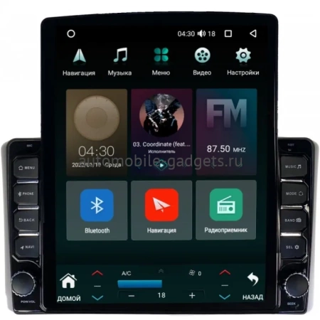 Штатная магнитола Lexus LX 470 1998-2002 (для авто без монитора) Canbox M-Line 5610-9348 на Android 10 (4G-SIM, 2/32, DSP, QLed, Tesla)