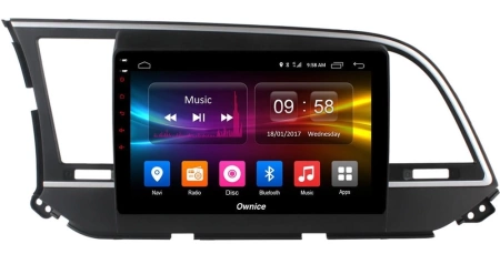 Carmedia OL-9708-J магнитола для Hyundai Elantra (2016-2018) на Android 10 c 4GB, DSP, 4G