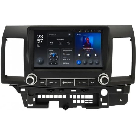Штатное головное устройство Mitsubishi Lancer 10 2007-2017 Teyes X1 WIFI 2/32 9 дюймов RM-9-3300 на Android 8.1 (DSP, IPS, AHD)