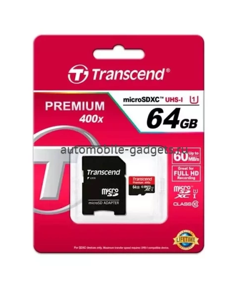 TRANSCEND PREMIUM 64GB UHS-I (400X)