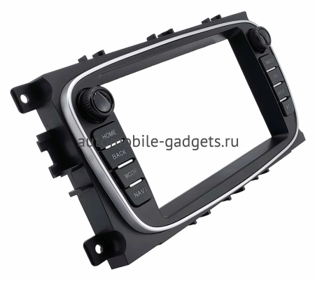 Магнитола в штатное место 2 din Ford Focus 2, C-MAX, Mondeo 4, S-MAX, Galaxy 2, Tourneo Connect 2006-2015 (черный) Canbox 1.5/32 на Android 10 (RS7-RP-2054-492) (IPS, DSP, CarPlay)