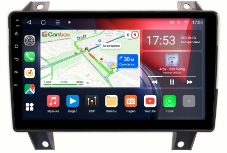 Штатная магнитола Canbox L-Line 4169-9-6973 для Great Wall Pao, Poer 2019-2024 на Android 10 (4G-SIM, 2/32, TS18, DSP, QLed)