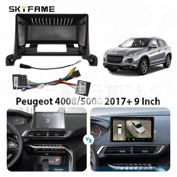 Carmedia SF-1034-I штатная магнитола для Peugeot 3008, 5008 2016+ на Android 10 c 2GB, DSP, 4G
