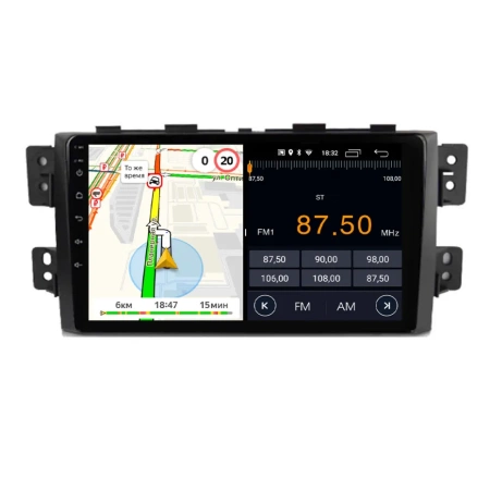 Магнитола для Kia Mohave 2008+ Parafar на Андроид 14.0 PF227LUX1THD