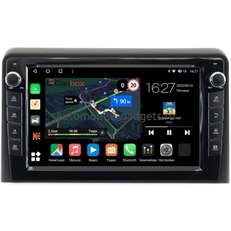 Штатная магнитола Canbox M-Line 7821-9079 для Hyundai Sonata 7 (LF) 2017-2019 Android 10 (4G-SIM, 2/32, DSP, IPS) С крутилками