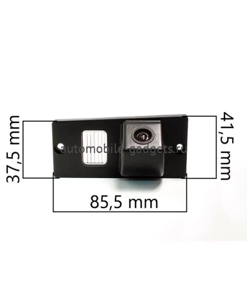 CCD штатная камера заднего вида с динамической разметкой AVIS Electronics AVS326CPR (037) для KIA SPORTAGE II (2005-2010) / CARNIVAL