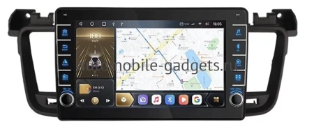 Carmedia OL-9142-N (крутилки) штатная магнитола для Peugeot 508 2011-2018 на Android 12 c 4GB, DSP, 4G