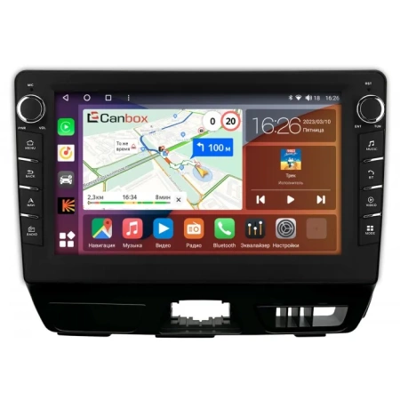Hyundai Veloster 2 2018-2022 Canbox H-Line 7834-9-278 на Android 10 (4G-SIM, 6/128, DSP, IPS) С крутилками