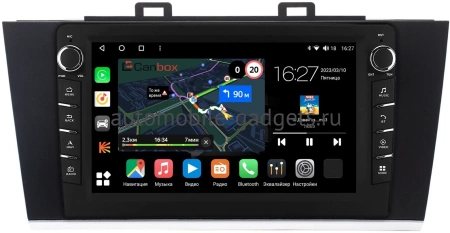 Штатная магнитола Canbox M-Line 7831-9192 для Subaru Outback 5, Legacy 6 2014-2020 на Android 10 (4G-SIM, 2/32, DSP, IPS) С крутилками
