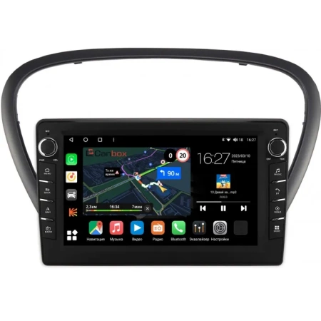 Штатная магнитола Peugeot 607 2004-2010 Canbox M-Line 7831-9-6060 Android 10 (4G-SIM, 2/32, DSP, IPS) С крутилками