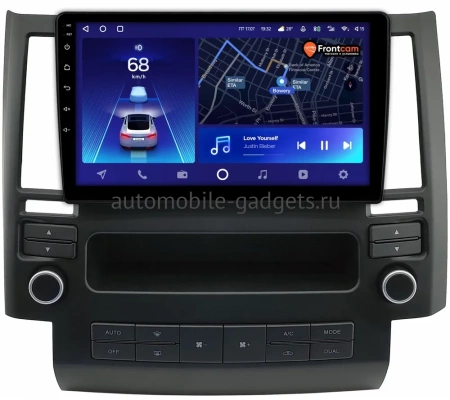 Штатное головное устройство Teyes CC2 PLUS 4/32 9 дюймов RM-9-1630 для Infiniti FX35 (S50), FX45 (S50) 2002-2006 на Android 10 (4G-SIM, DSP, QLed)