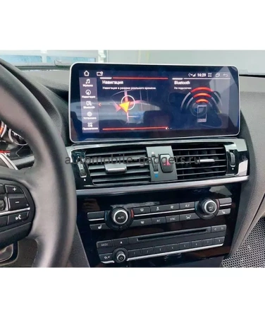 Radiola RDL-1243/1263 Штатный монитор 12.3" для BMW X3 (F25), X4 (F26) 2010-2018 CIC/NBT на Android 13, 8ГБ, 4G