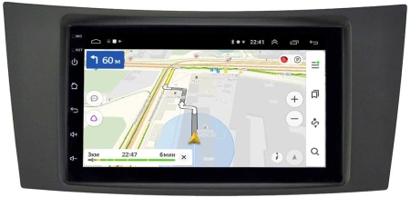 Магнитола в штатное место 2 din Mercedes E-klasse (W211), CLS-klasse (C219) 2004-2009 OEM на Android 10 (CarPlay, AHD, 1/32) (RK7-RP-MREB-120)