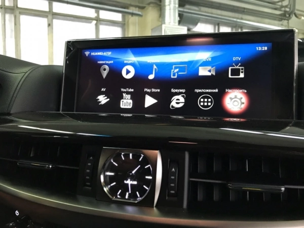 Carmedia BNR-16LXQI Мультимедиа блок для Lexus LX570 2016+ и LX450d на Android 10, 8/128GB, 4G, CarPlay, сенсорная панель в комплекте