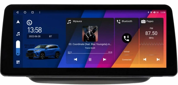 Mercedes-Benz B (w246) 2011-2018 12.3 дюйма Canbox M-Line 7811-0158 на Android 10 (4G-SIM, 2/32, DSP, QLed) BMW Style
