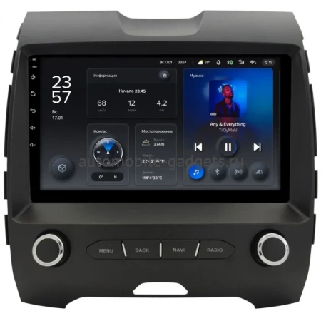 Штатное головное устройство Ford Edge 2 2015-2024 Teyes X1 WIFI 2/32 9 дюймов RM-9-3685 на Android 8.1 (DSP, IPS, AHD) Штатное головное устройство Ford Edge 2 2015-2024 Teyes X1 WIFI 2/32 9 дюймов RM-9-3685 на Android 8.1 (DSP, IPS, AHD)