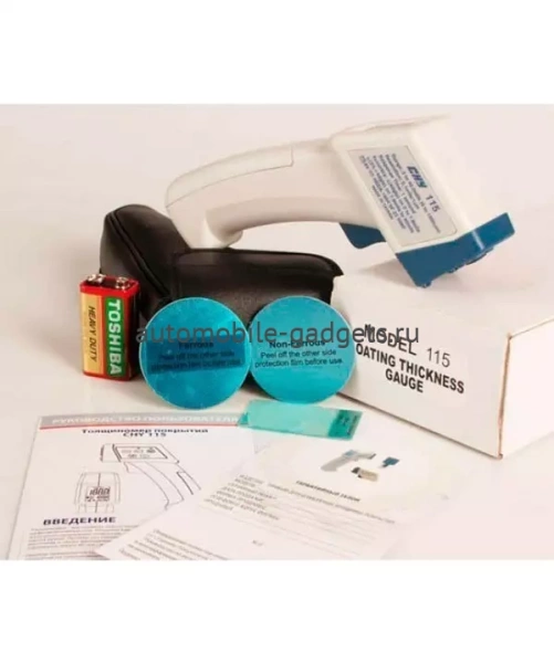 Толщиномер лакокрасочных покрытий Etari CHY-115 по черным и цветным металлам