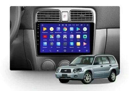 FarCar S500 BM3011M штатная магнитола для Subaru Forester 2002-2008 на Android 14 c 4Gb, DSP, 4G