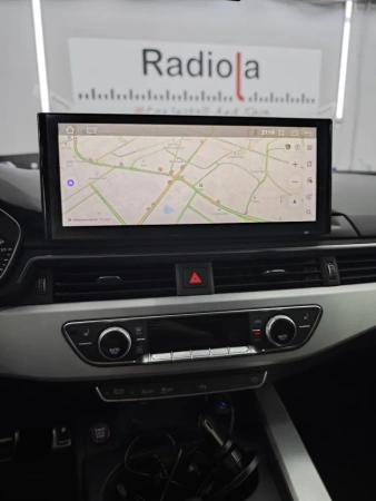 Radiola RDL-1204 Штатный монитор 12.3" для Audi A4 (B9), A5 (F5) 2016-2020 на Android 14, 8/128GB, 4G