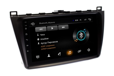 Штатная магнитола Mazda 6, Atenza 2007 - 2012 Wide Media LC9033MN-1/16