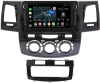 Toyota Fortuner, Hilux 7 2004-2015 (с кондиционером или климат-контролем) Canbox M-Line 7831-9414 на Android 10 (4G-SIM, 2/32, DSP, IPS) С крутилками