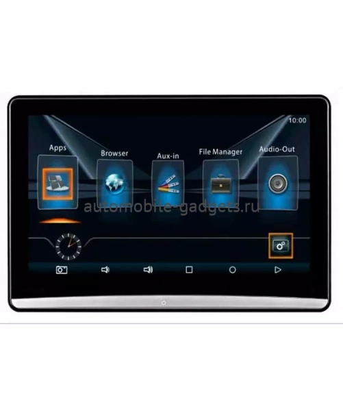 ERGO ER1050AN навесной монитор на подголовник на Android 10 ERGO ER1050AN навесной монитор на подголовник на Android 10