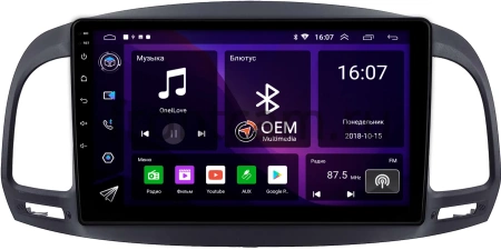 Штатная магнитола SsangYong Chairman 2 2008-2017 Canbox GT9-2220 2/32 на Android 10 (IPS, DSP, CarPlay)