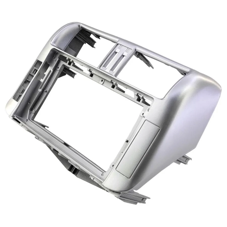 Штатная магнитола Canbox M-Line 5610-9003 для Toyota Land Cruiser Prado 150 2009-2013 (серебристая, для авто с усилителем) на Android 10 (4G-SIM, 2/32, DSP, QLed, Tesla)
