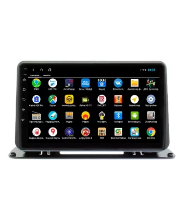 Parafar PF00010XHD Универсальная магнитола для установки на торпедо на Android 13 c 4GB, DSP, 4G