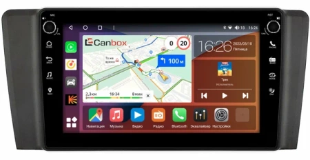 Штатная магнитола Volvo S60, V70 2, XC70 2000-2004 Canbox M-Line 7801-9-0170 Android 10 (4G-SIM, 2/32, DSP, IPS) С крутилками