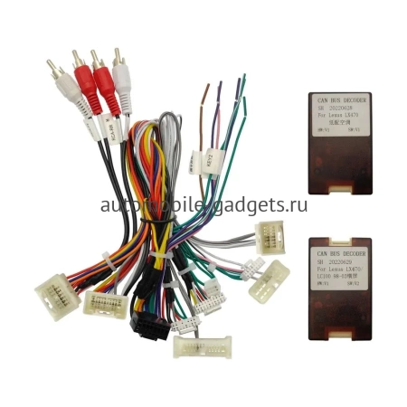 Штатное головное устройство Toyota Land Cruiser 100 1998-2002 (для авто с монитором, руль слева) Teyes CC2L PLUS 1/16 10 дюймов RM-10-1194 на Android 8.1 (DSP, IPS, AHD)