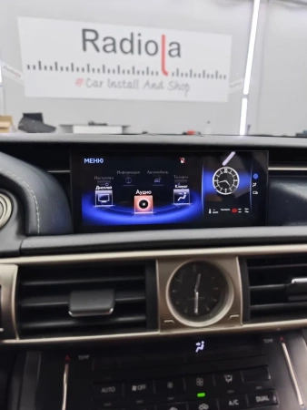 Radiola RDL-LEX-IS High монитор 10,25" для Lexus IS (2013-2018) (джойстик в виде мышки) на Android 13, 8/28GB, CarPlay, 4G