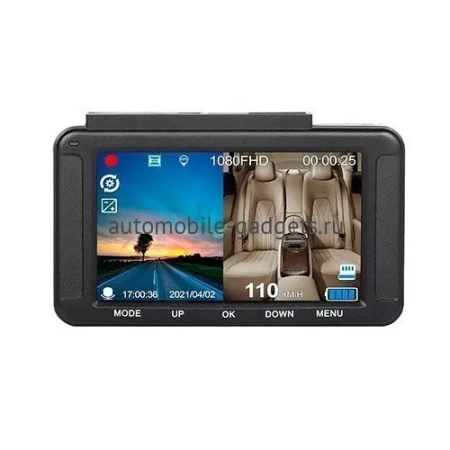 Blackview R7 DUAL GPS Видеорегистратор с 2-мя камерами