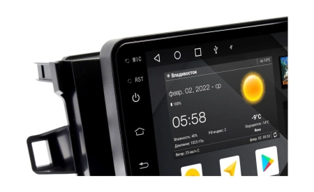 Штатная магнитола Toyota Auris 2006 - 2011, Blade 2006 - 2012 Wide Media MT9427QT-2/32