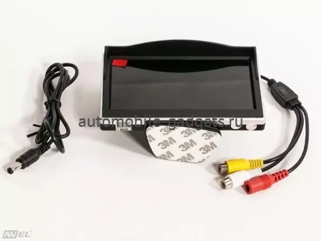 AVS0500BM Автомобильный монитор 5" для установки на приборную панель