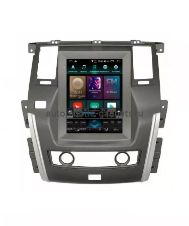 Roximo RT-1208 ("Тесла-стиль") Штатная магнитола для Nissan Patrol 2017+ на Android 11 c 6GB, DSP, 4G