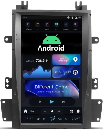 Carmedia NH-C1303 ("Тесла-стиль") Cadillac Escalade 3 2006-2014, SLS, STS 2007-2011 на Android 13 с 8GB, DSP, Carplay