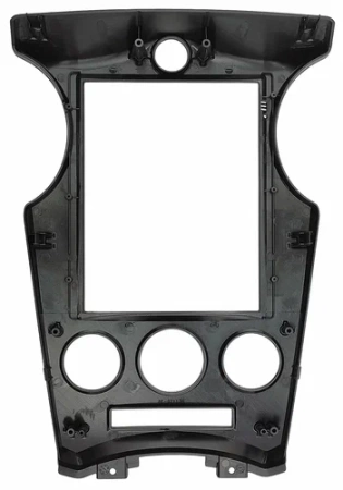 Штатное головное устройство Kia Carens 2 (UN) 2006-2012 (авто без климат-контроля) Canbox H-Line (Tesla style) 9.7 дюймов 4/32 5621-1312-197 на Android 10 (4G-SIM, DSP, QLed)