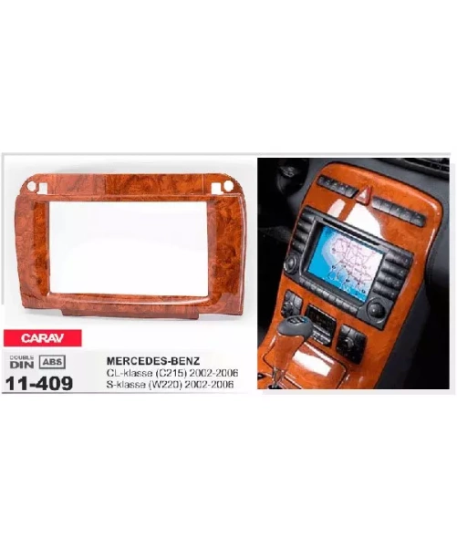 Переходная рамка CARAV 11-409  MERCEDES-BENZ CL-klasse (C215) / S-klasse (W220) (2002-2006)