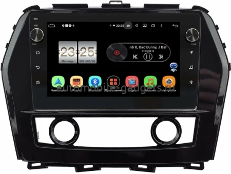 Штатная магнитола OEM BPX610-0059 для Nissan Maxima 8 (A36) 2015-2024 (глянцевая) на Android 10 (4/64, DSP, IPS, с крутилками)