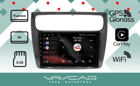Магнитола Vaycar 10L для HAVAL H8 2014-2017 (Андроид, 2+32Гб)