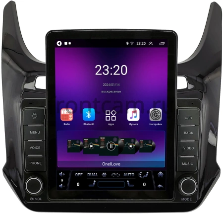 Штатная магнитола OEM GT095-9-408 для Ravon R4 2016-2020 (черный глянец) на Android 10 (2/16, DSP, Tesla)