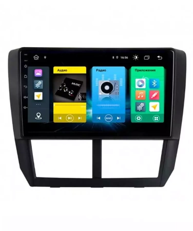 Vomi ZX438R9-9863-LTE штатная магнитола для Subaru Forester, Impreza, XV 2008-2013 на Android 10 с 2GB, DSP, 4G