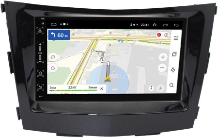 Магнитола в штатное место 2 din SsangYong Tivoli, XLV 2016-2024 Canbox 2/16 на Android 10 (5510-RP-SYTV-16)